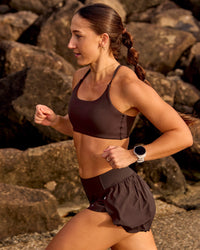 Pacer 3" Run Short - Hot Chocolate | Thumbnail Index: 1