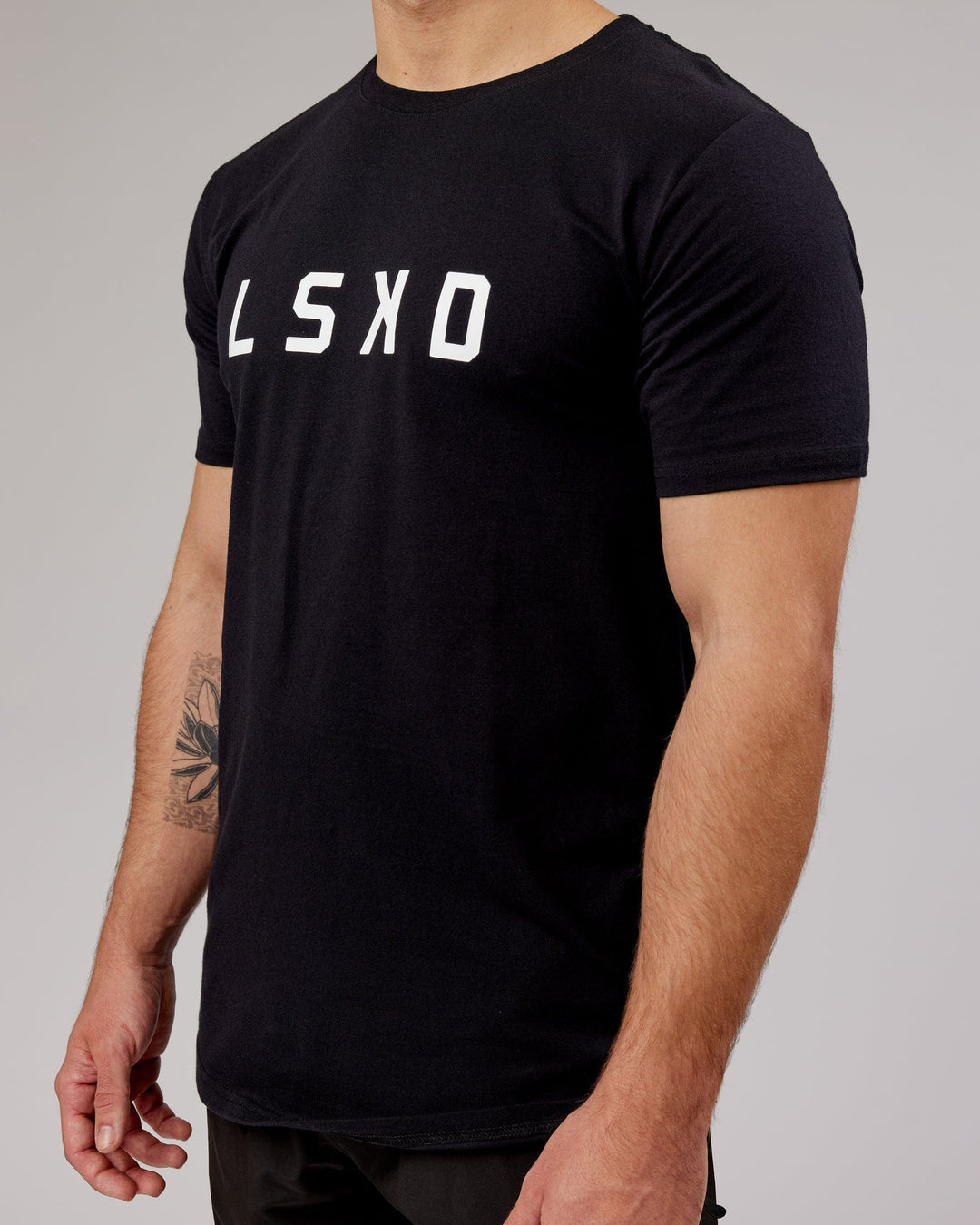 Power FLXDRY Tee - Black-White