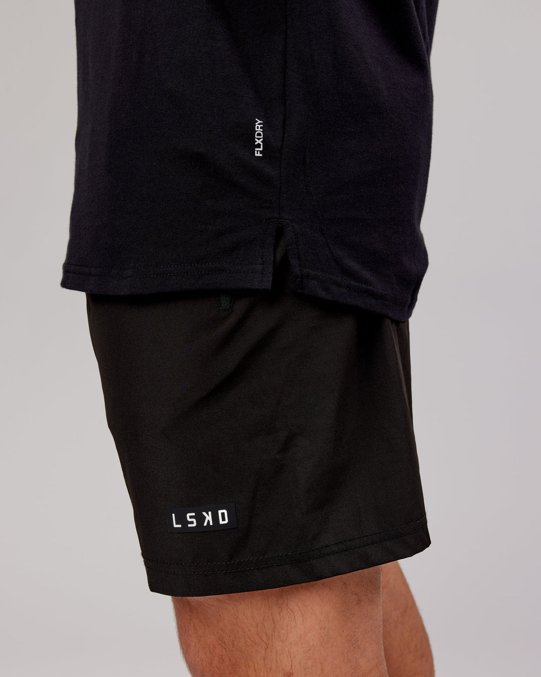 Power FLXDRY Tee - Black-White