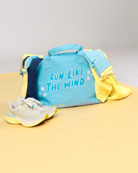 Hold It All Canvas Tote - Baltic Sea-Lemon