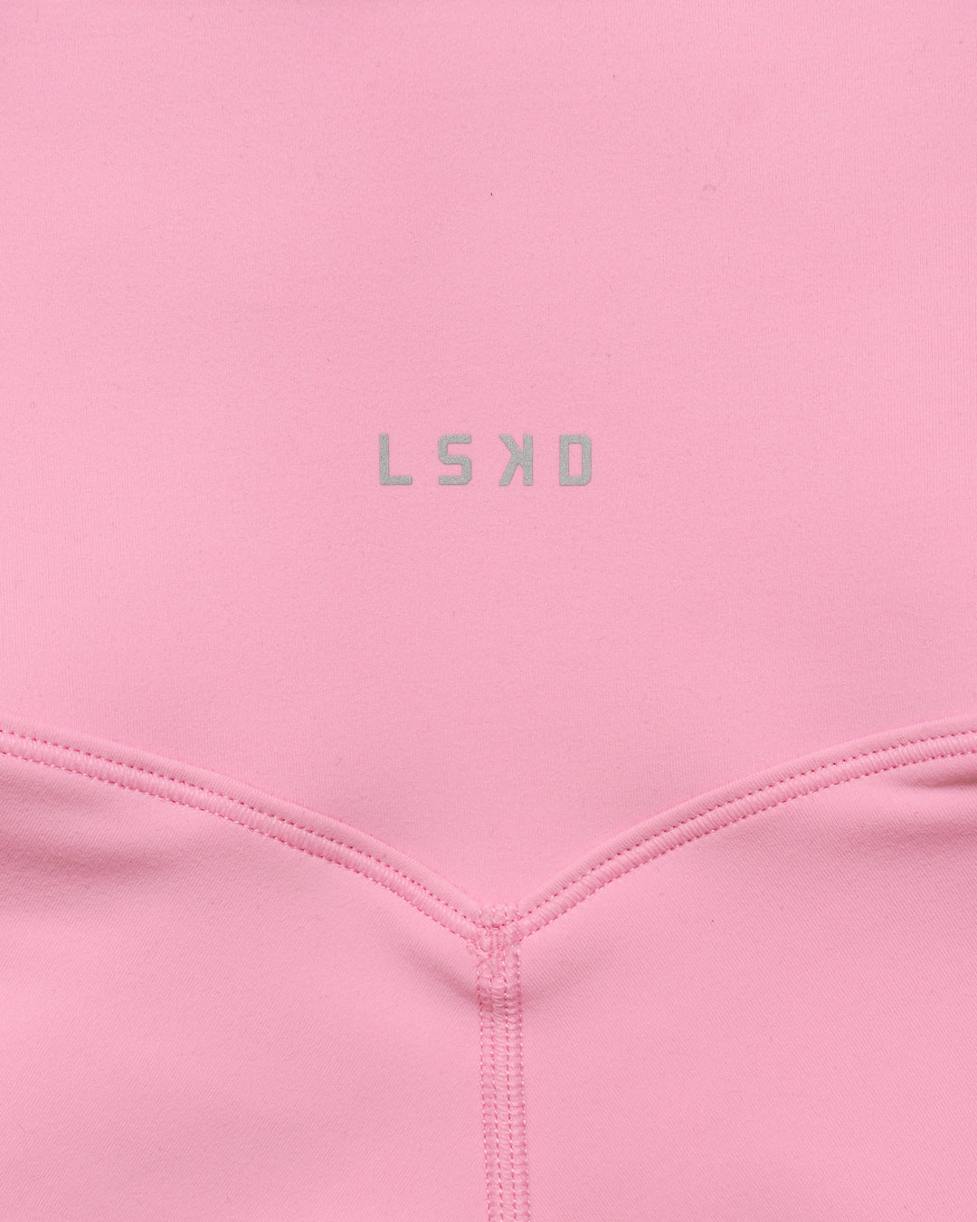 Woman wearing Fusion Bonded High-Rise Short - Pink Rose  - view 9