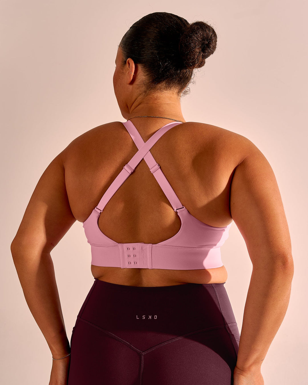Accelerate Sports Bra - Pink Rose - view 6