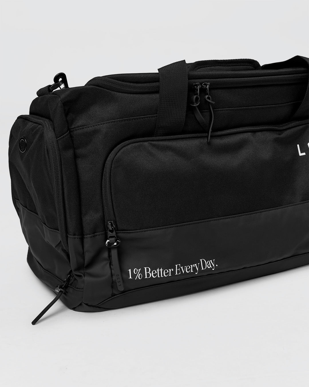 1% Better Duffle Bag - Black-White - view 8