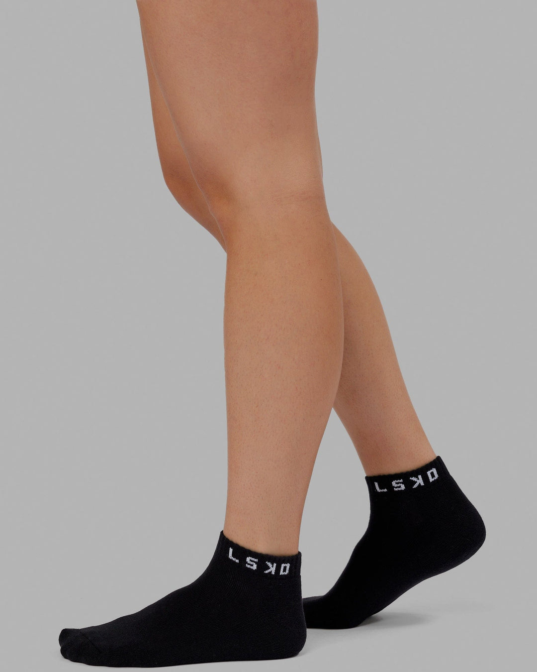 Daily Ankle Socks 3 Pack - Black-White - view 2