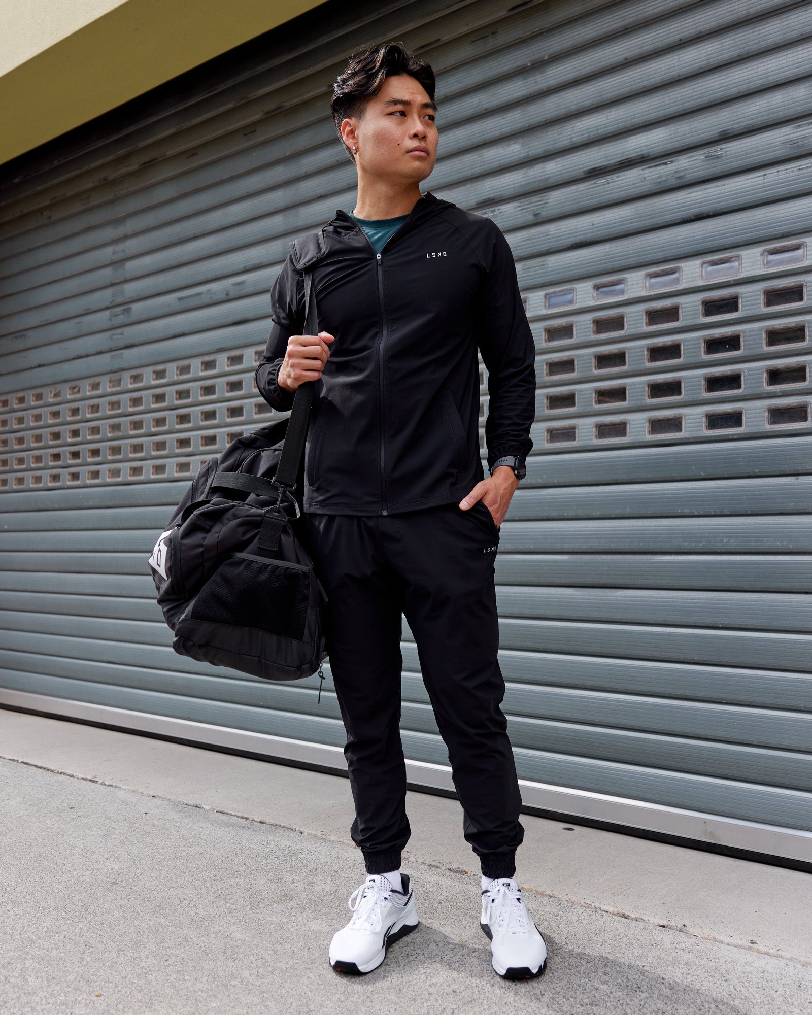 Mens Train-Lite FLXMAX Jacket - Black | LSKD – LSKD US