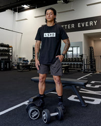 Rep 7" Performance Short - Asphalt