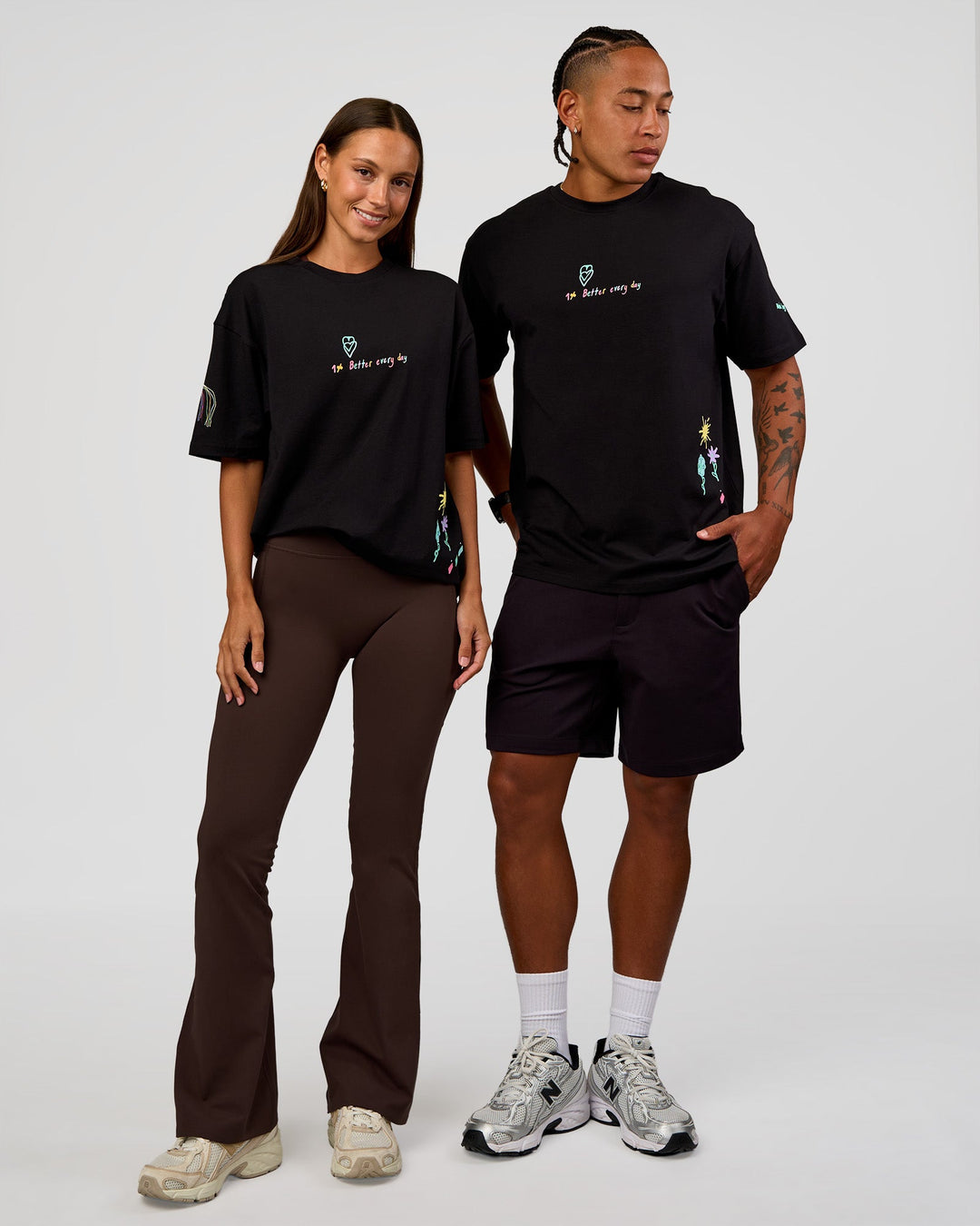 Duo wearing Mother&