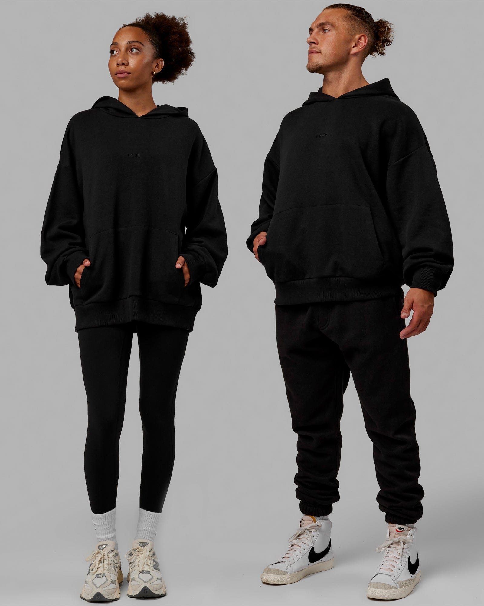 Unisex MVP Hoodie Oversize - Black | LSKD – LSKD US