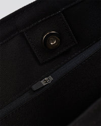 Hold It All Canvas Tote - Black
