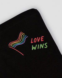 Hold It All Canvas Tote - Black-Multi