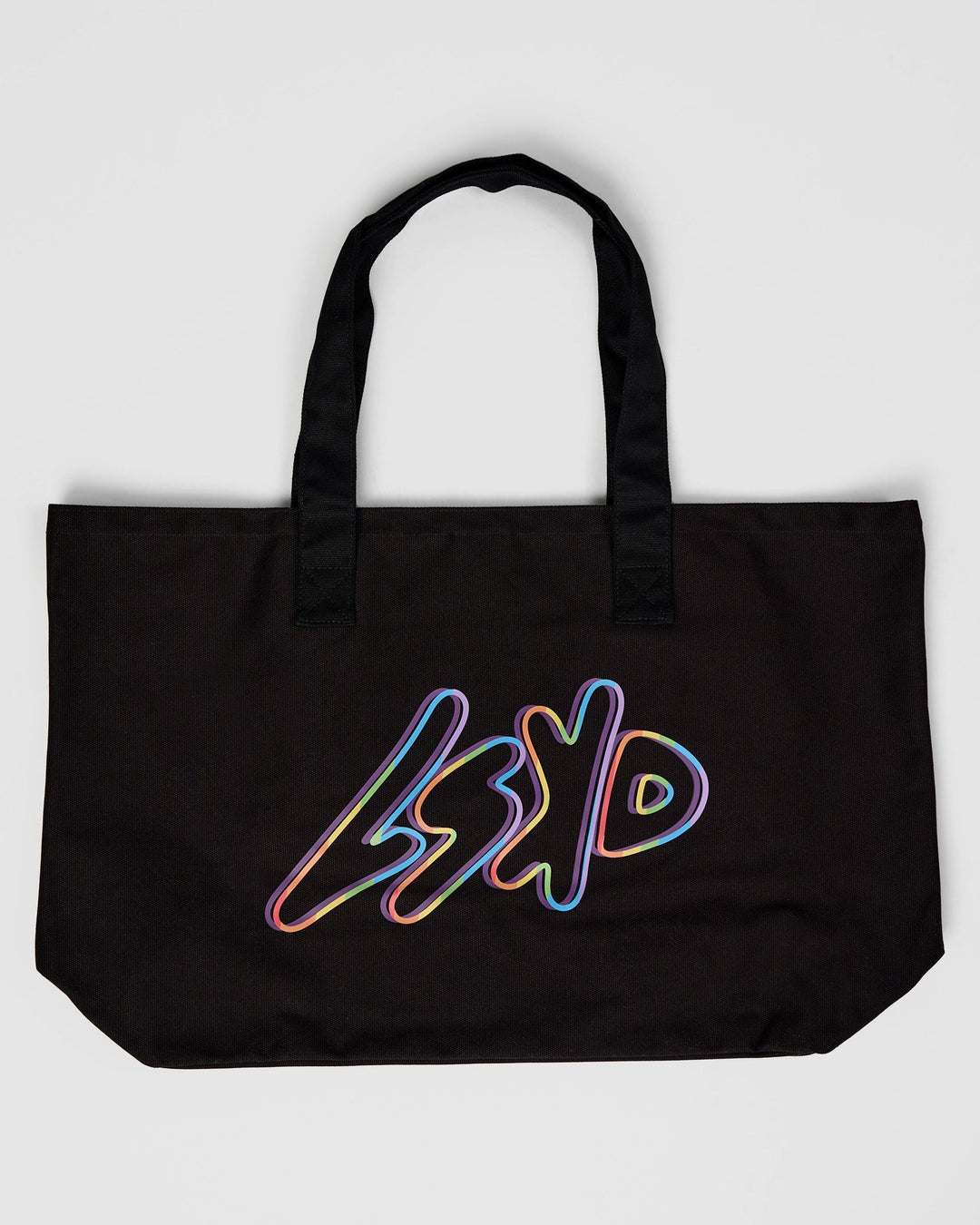 Hold It All Canvas Tote - Black-Multi