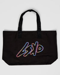 Hold It All Canvas Tote - Black-Multi