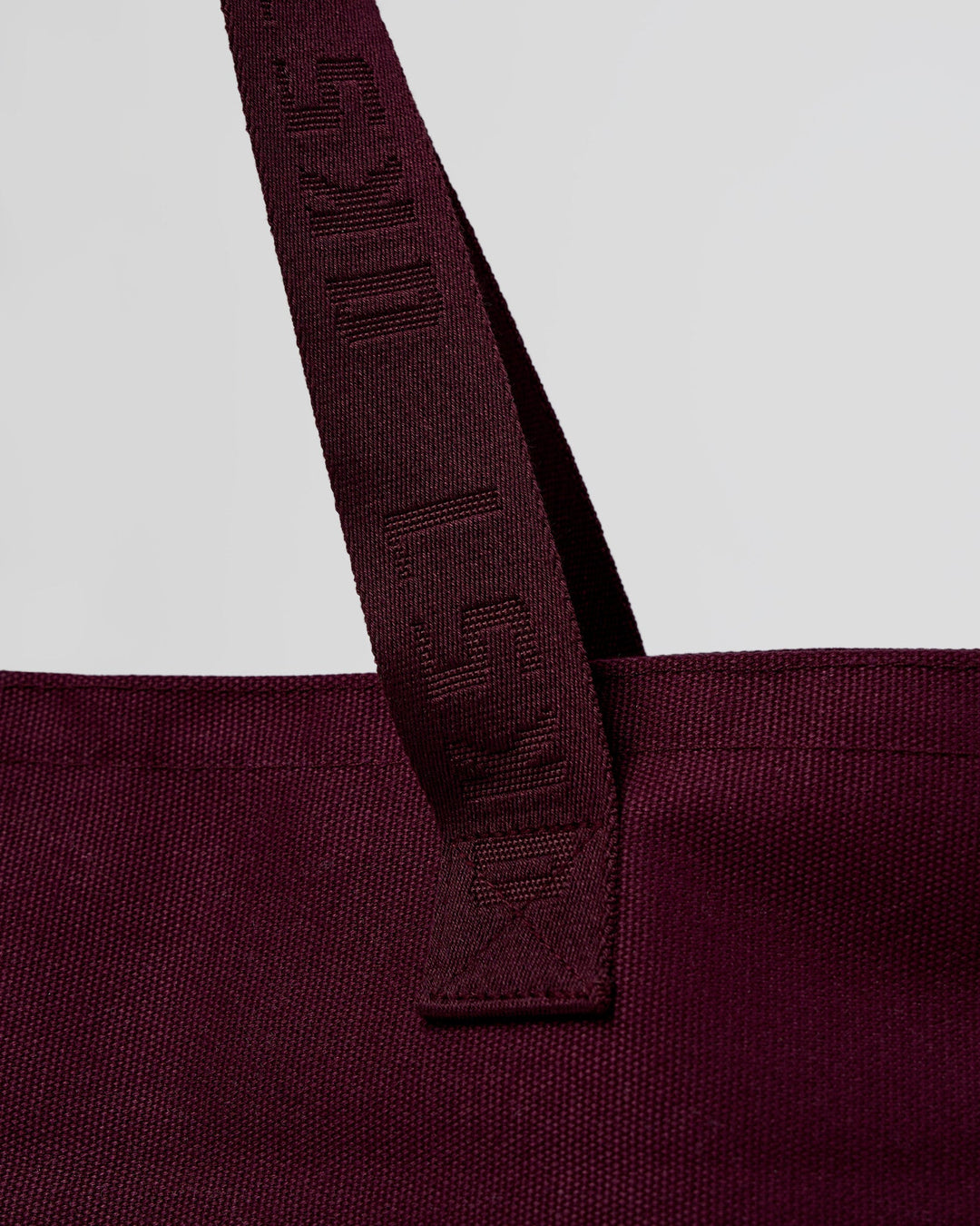 Hold It All Canvas Tote - Cherry Lacquer
