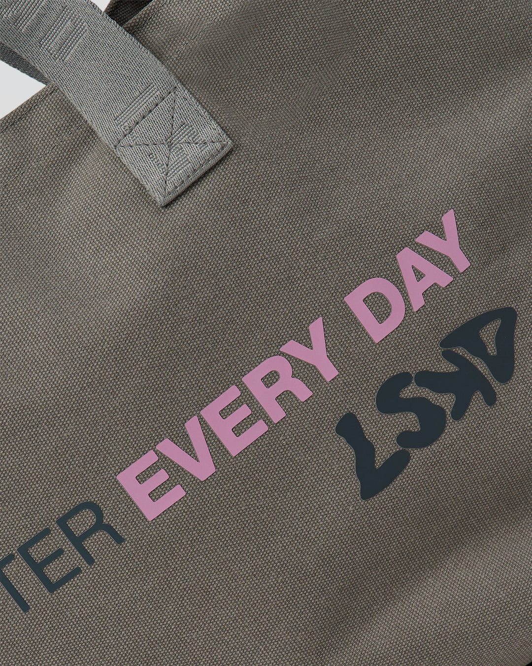 Hold It All Canvas Tote - Circular Grey-Values