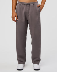 Man wearing AfterDark ZeroCrease Straight Leg Pant - Duskstone | Model:Jackson | Size:L