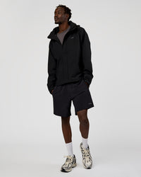Man wearing Coaches Jacket - Black | Model:Okello | Size:L