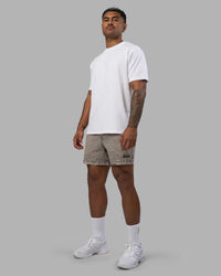 Man wearing Daily Pigment 5" Short - Pigment Slate | Model:Xav | Size:L