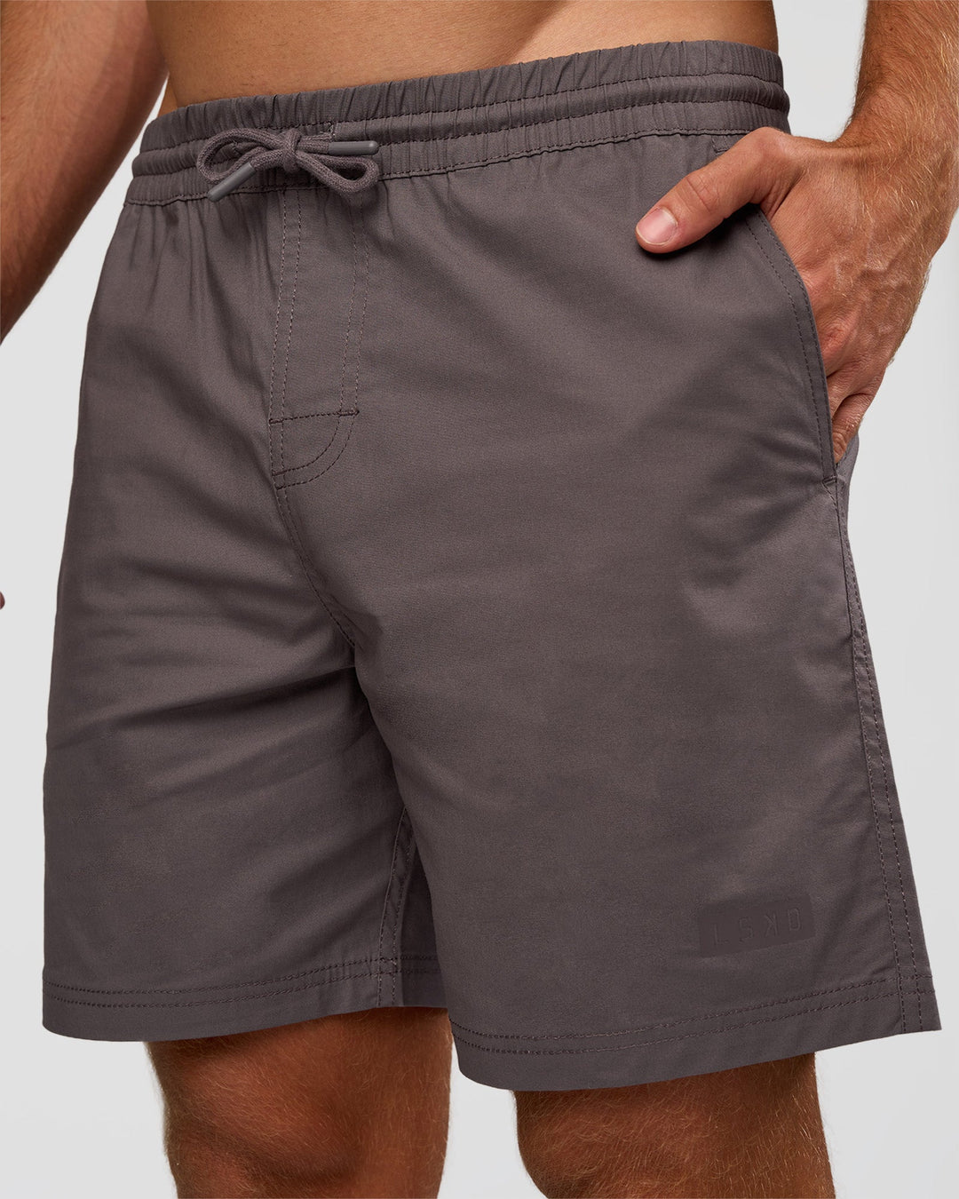 Man wearing Daily 7" Short - Duskstone | Model:Marcus | Size:L