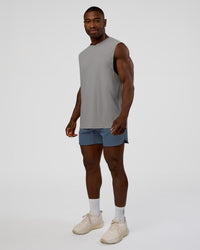 Man wearing Lift 6" Short - Blue Mirage | Model:Sam | Size:L