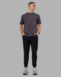 Man wearing Lift Jogger - Black | Model:Tom | Size:L