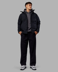 Man wearing Marshall 2.0 Jacket - Black | Model:Jackson | Size:L