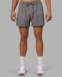 Man wearing Rep 5" Performance Short - Storm Front | Model:Jackson | Size:L
