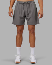 Man wearing Rep 7'' Performance Short - Storm Front | Model:Jackson | Size:L