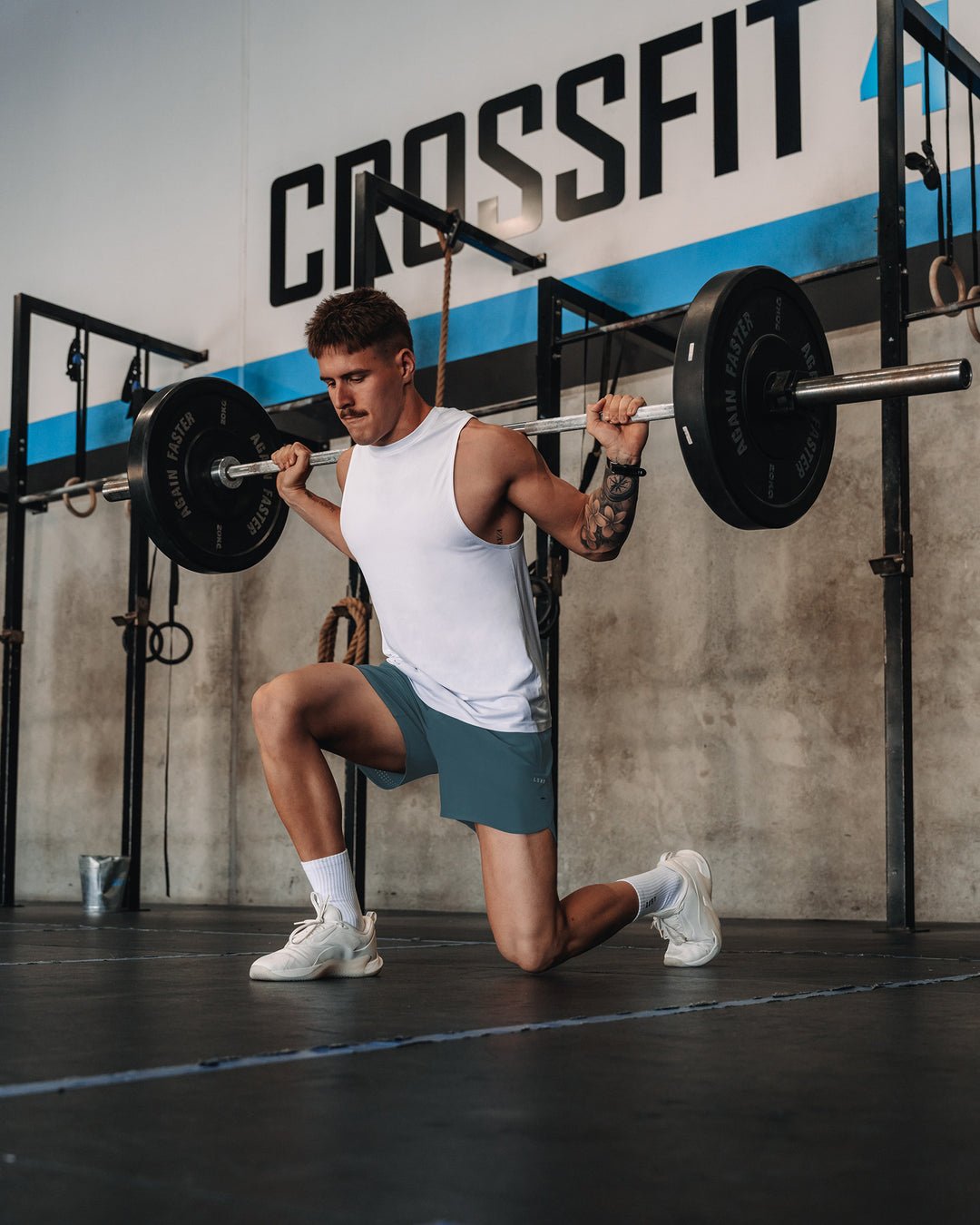 Man wearing Lift 6&quot; Short - Abyssal | Model: | Size:M