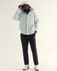 Man wearing Marshall 2.0 Jacket - Digital Mist | Model:Mabyro | Size:M