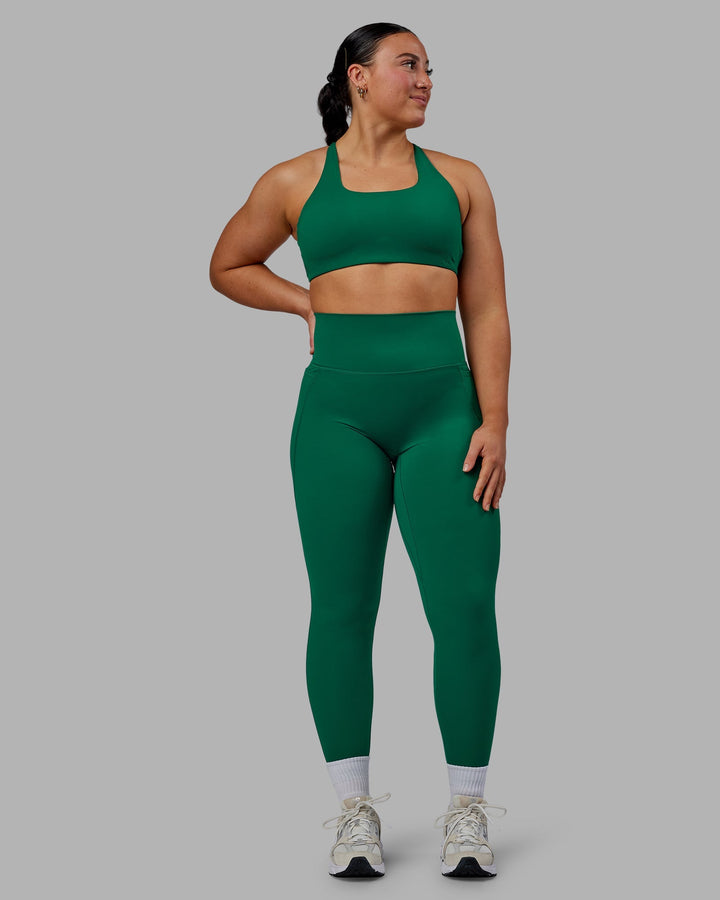 Woman Aspire Sports Bra - Malachite
