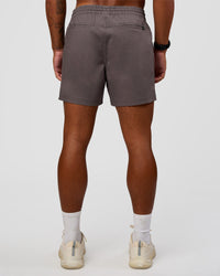 Man wearing Daily 5" Short - Duskstone | Model:Malebo | Size:M | Thumbnail Index: 3