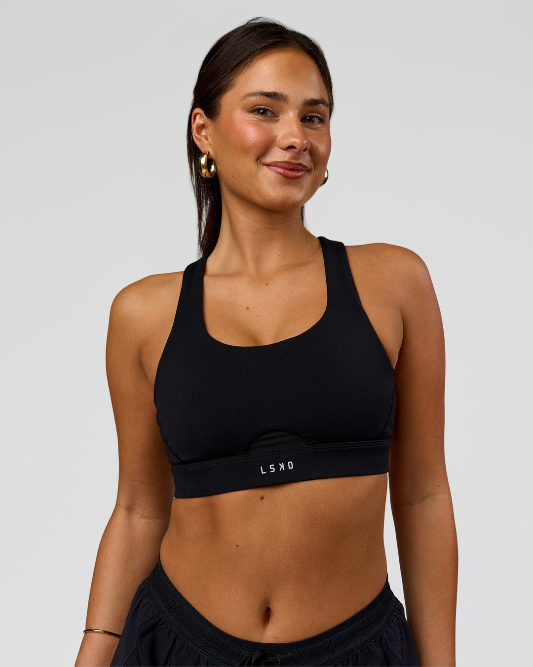 Fast-Track Sports Bra - Black
