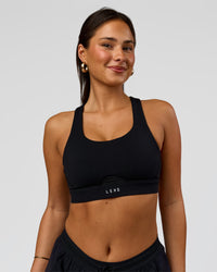 Fast-Track Sports Bra - Black