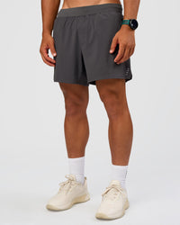 Man wearing Functional Training 5" Short - Dark Storm | Model:George | Size:M