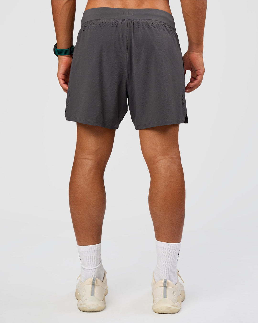 Man wearing Functional Training 5" Short - Dark Storm | Model:George | Size:M