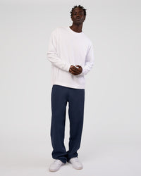 Man wearing MVP Straight Leg Pant - Future Navy | Model:Okello | Size:M