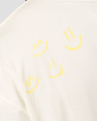 Man wearing Mother's Day FLXCotton Oversize Tee - Off White | Model:Malebo | Size:M
