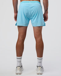 Man wearing UltraAir 5" Lined Performance Short - Baltic Sea | Model:Konnor | Size:M