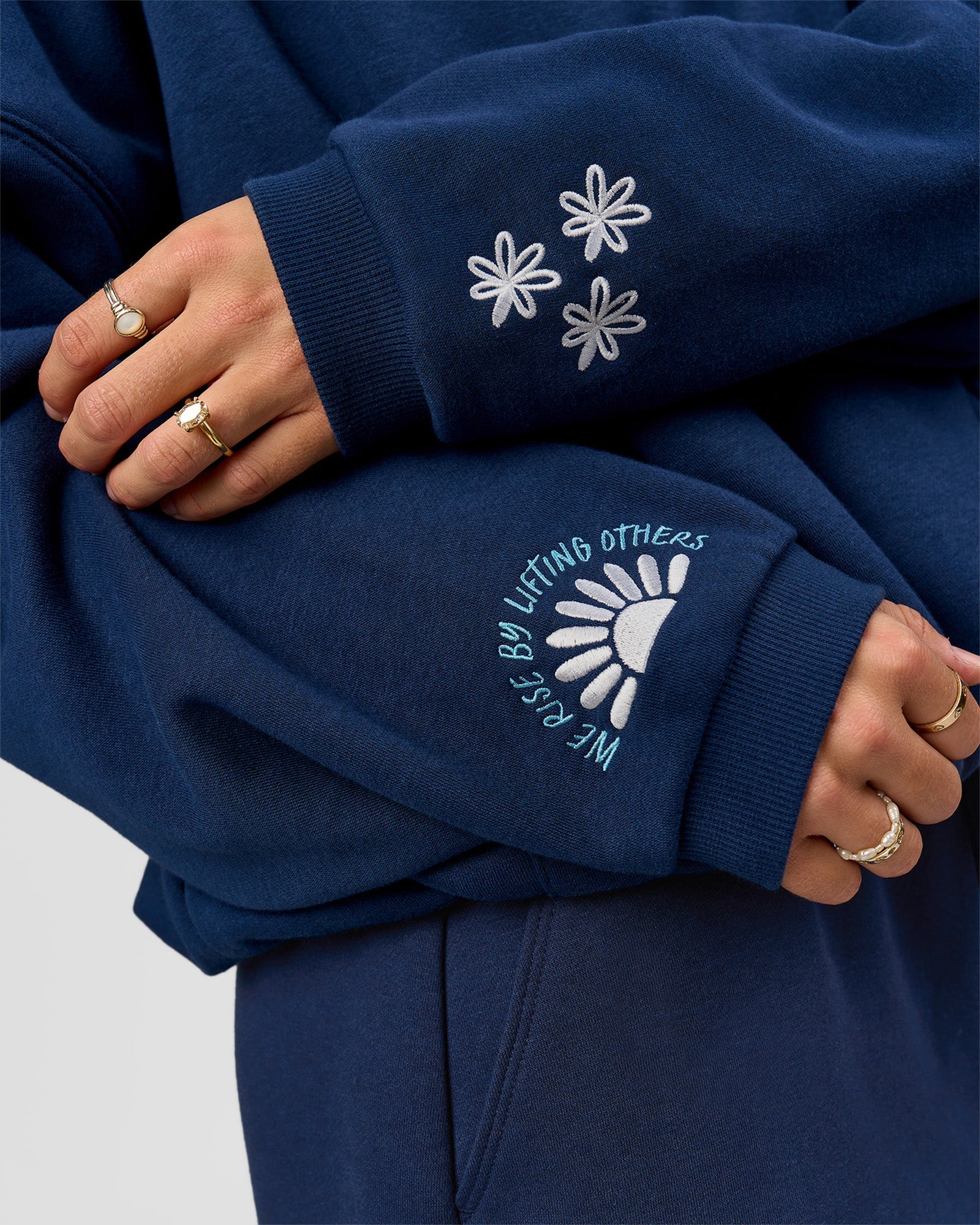 Zola Oversized Hoodie - Future Navy | LSKD – LSKD US