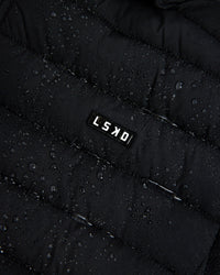 Puffer Jacket-Black