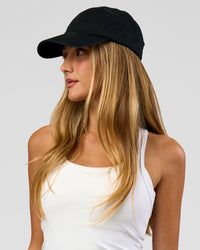 Woman wearing All Day Cap in Black