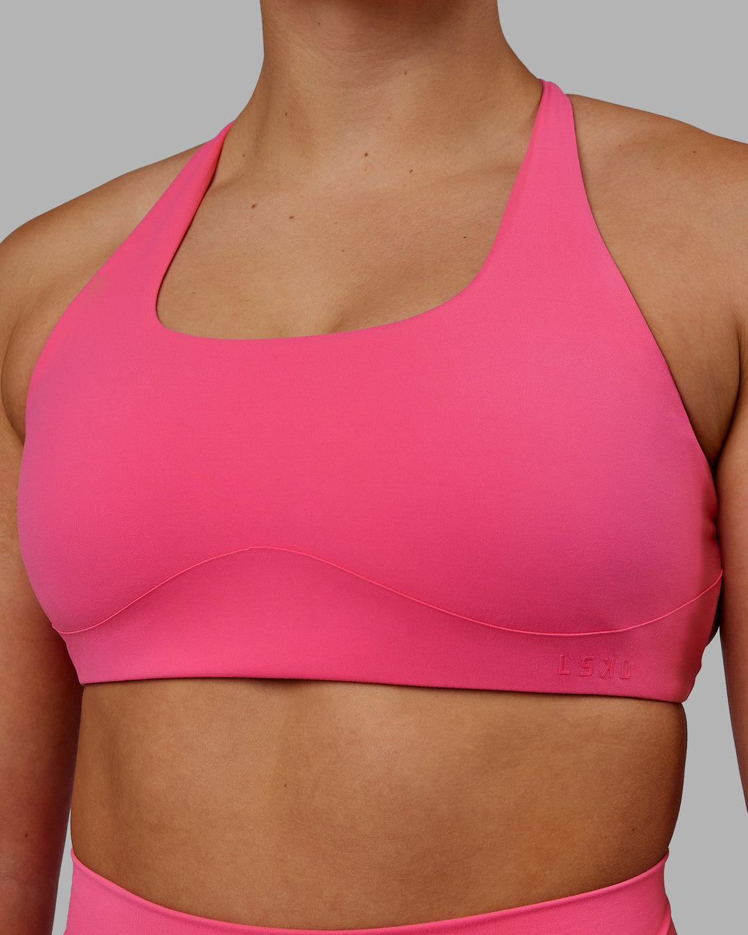 Aspire Sports Bra - Carmine Rose