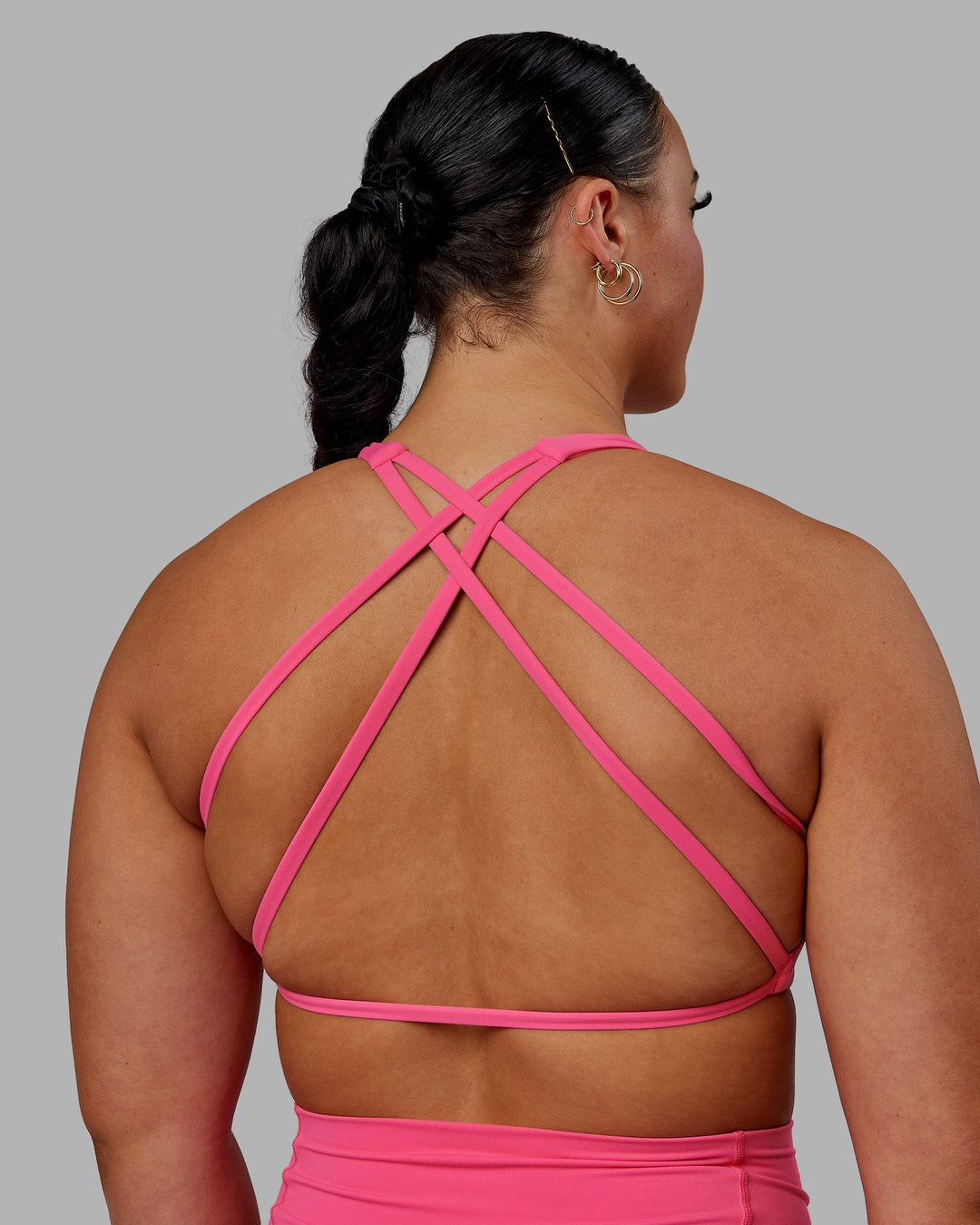 Aspire Sports Bra - Carmine Rose