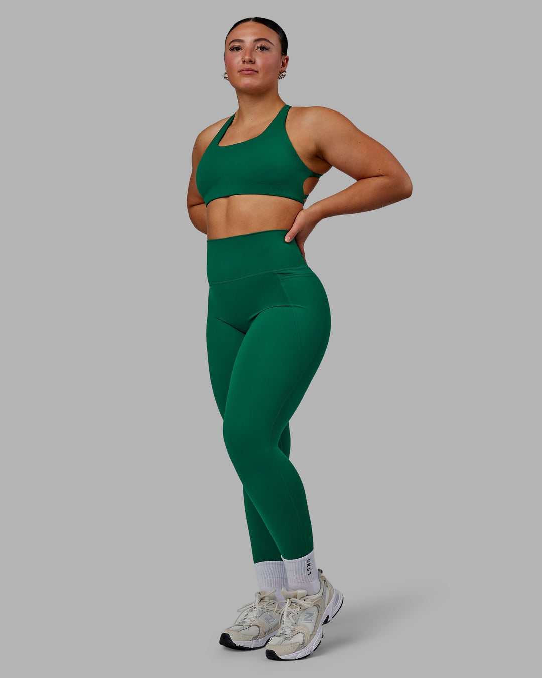 Woman Aspire Sports Bra - Malachite