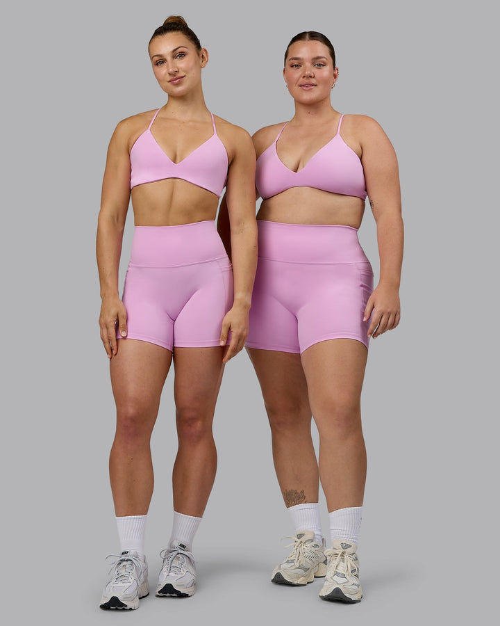 Aura Sports Bra - Pastel Orchid
