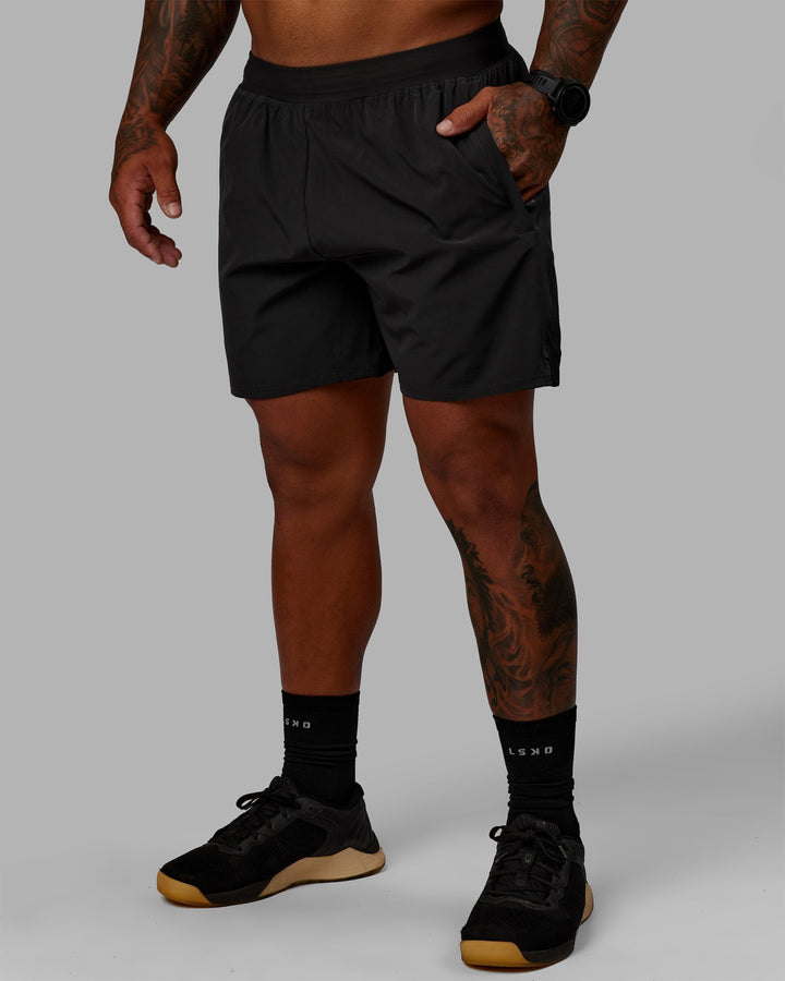 Challenger 6&quot; Performance Shorts - Pirate Black
