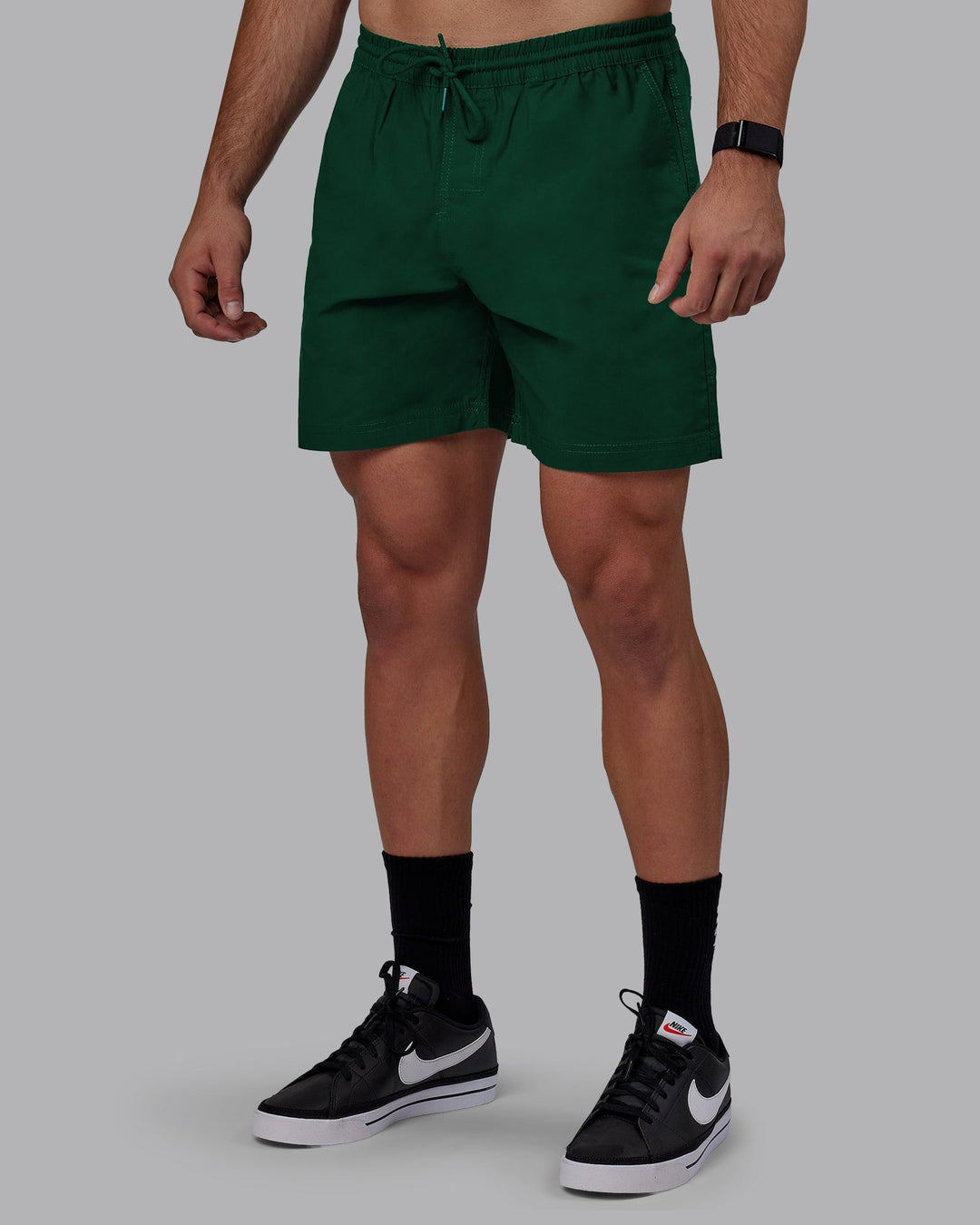 Man wearing Daily Shorts - Deep Emerald