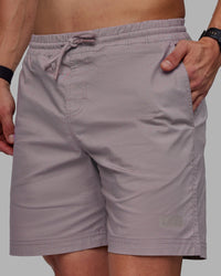 Man wearing Daily Shorts - Grey Purple