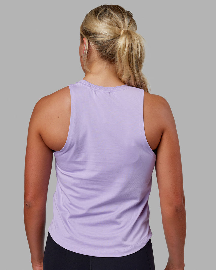 Deluxe PimaFLX Tank - Pale Lilac
