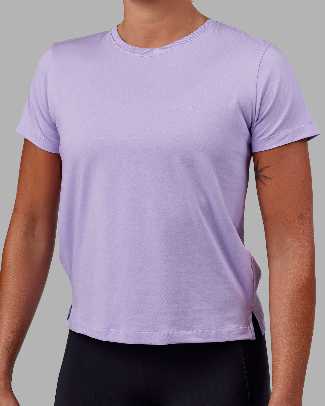 Deluxe PimaFLX Tee - Pale Lilac